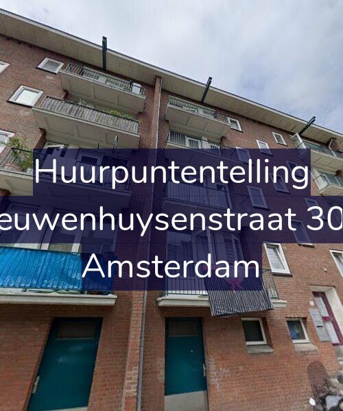 Foto gevel Huurpuntentelling voor Nieuwenhuysenstraat 30-1, Amsterdam