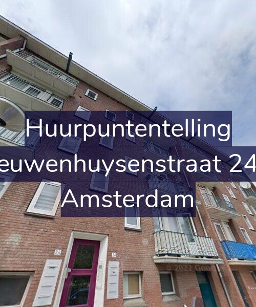 Foto gevel Huurpuntentelling voor Nieuwenhuysenstraat 24-2, Amsterdam