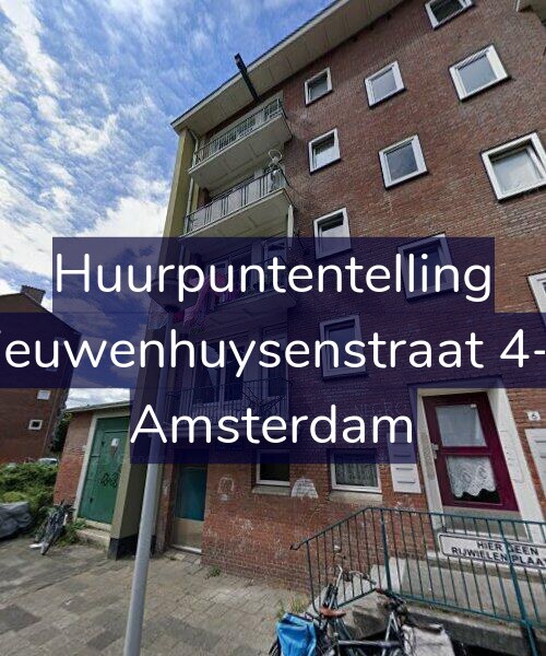 Foto gevel Huurpuntentelling voor Nieuwenhuysenstraat 4-H, Amsterdam