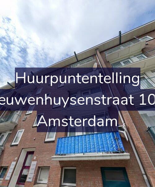 Foto gevel Huurpuntentelling voor Nieuwenhuysenstraat 10-2, Amsterdam