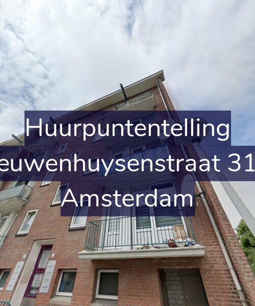 Foto gevel Huurpuntentelling voor Nieuwenhuysenstraat 31-2, Amsterdam