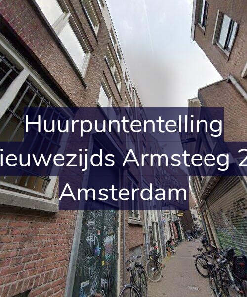 Foto gevel Huurpuntentelling voor Nieuwezijds Armsteeg 28, Amsterdam