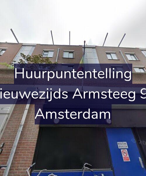 Foto gevel Huurpuntentelling voor Nieuwezijds Armsteeg 91, Amsterdam