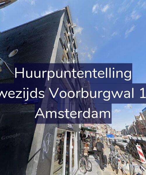 Foto gevel Huurpuntentelling voor Nieuwezijds Voorburgwal 138-C, Amsterdam