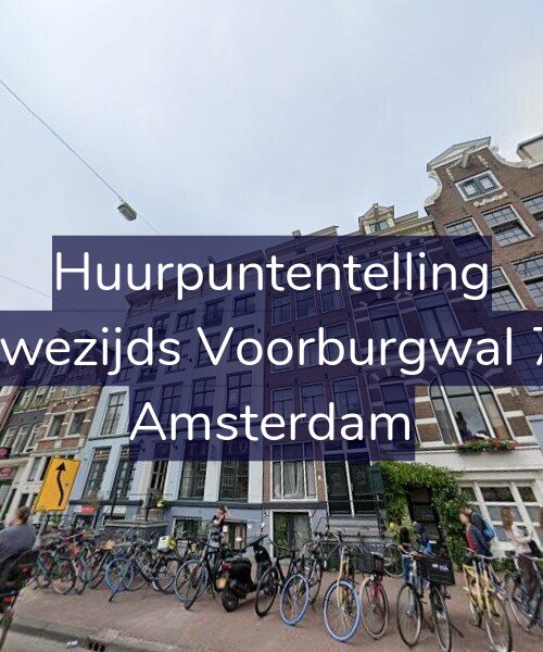 Foto gevel Huurpuntentelling voor Nieuwezijds Voorburgwal 76-A, Amsterdam