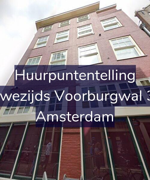 Foto gevel Huurpuntentelling voor Nieuwezijds Voorburgwal 33-A, Amsterdam