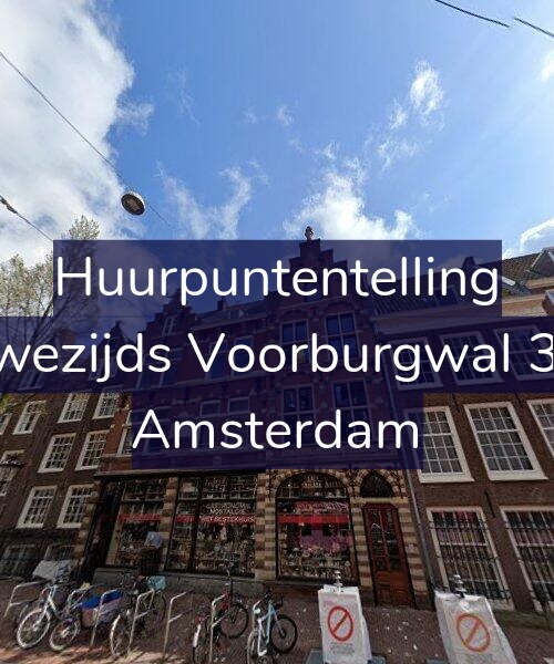 Foto gevel Huurpuntentelling voor Nieuwezijds Voorburgwal 365-2, Amsterdam