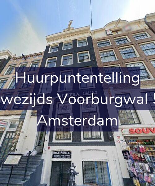 Foto gevel Huurpuntentelling voor Nieuwezijds Voorburgwal 53-1, Amsterdam