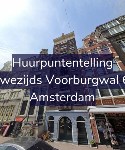 Foto gevel Huurpuntentelling voor Nieuwezijds Voorburgwal 64-C, Amsterdam