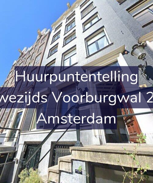 Foto gevel Huurpuntentelling voor Nieuwezijds Voorburgwal 294-4, Amsterdam