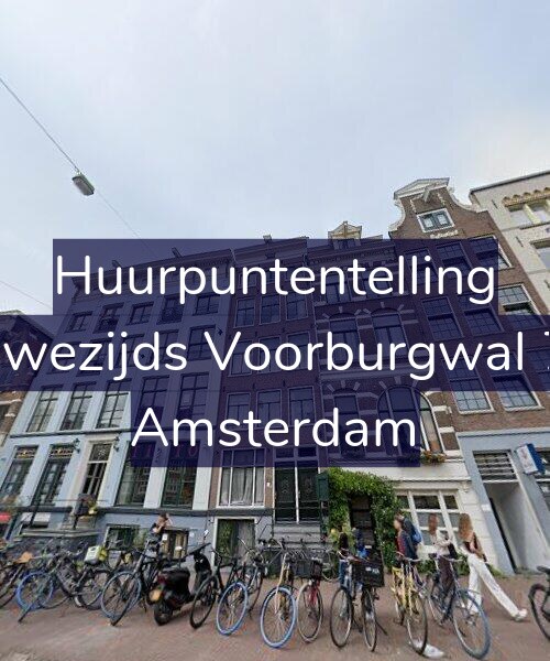 Foto gevel Huurpuntentelling voor Nieuwezijds Voorburgwal 76-F, Amsterdam