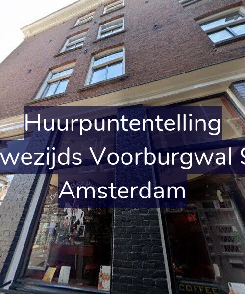 Foto gevel Huurpuntentelling voor Nieuwezijds Voorburgwal 90-C, Amsterdam