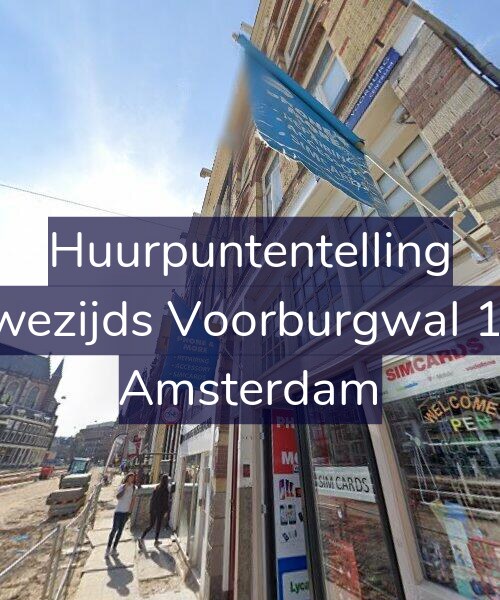 Foto gevel Huurpuntentelling voor Nieuwezijds Voorburgwal 146-C, Amsterdam