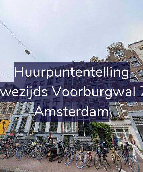 Foto gevel Huurpuntentelling voor Nieuwezijds Voorburgwal 76-G, Amsterdam
