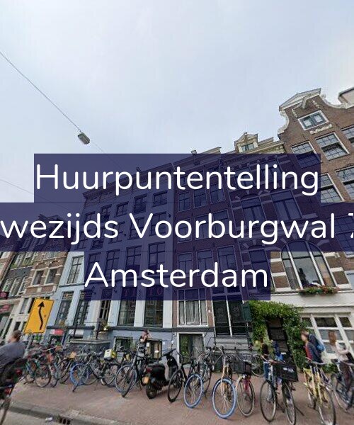 Foto gevel Huurpuntentelling voor Nieuwezijds Voorburgwal 76-C, Amsterdam