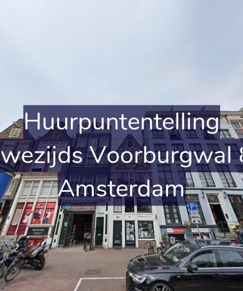 Foto gevel Huurpuntentelling voor Nieuwezijds Voorburgwal 80-1, Amsterdam