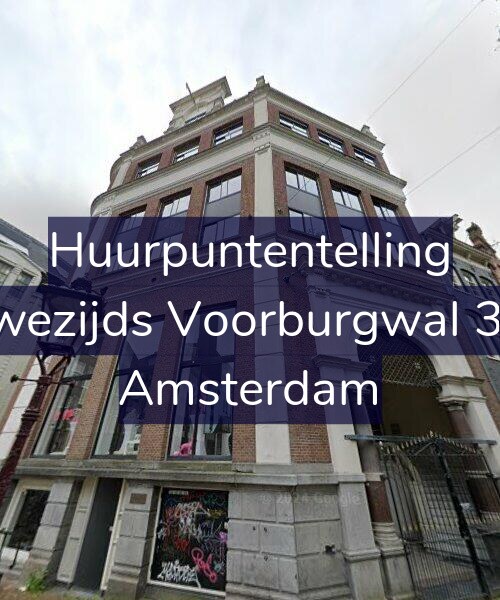 Foto gevel Huurpuntentelling voor Nieuwezijds Voorburgwal 331-C, Amsterdam