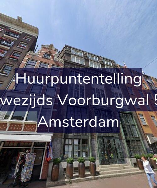 Foto gevel Huurpuntentelling voor Nieuwezijds Voorburgwal 56-C, Amsterdam