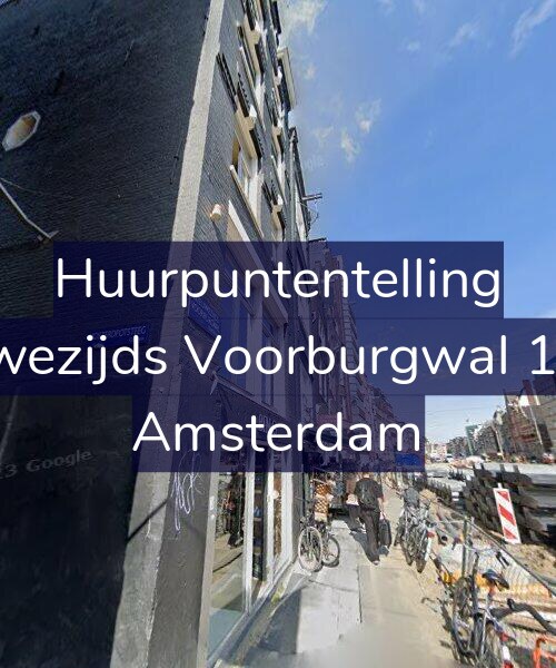 Foto gevel Huurpuntentelling voor Nieuwezijds Voorburgwal 140-H, Amsterdam