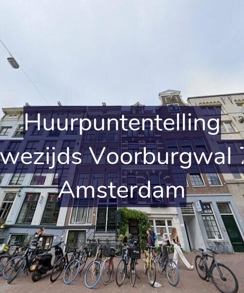 Foto gevel Huurpuntentelling voor Nieuwezijds Voorburgwal 74-C, Amsterdam