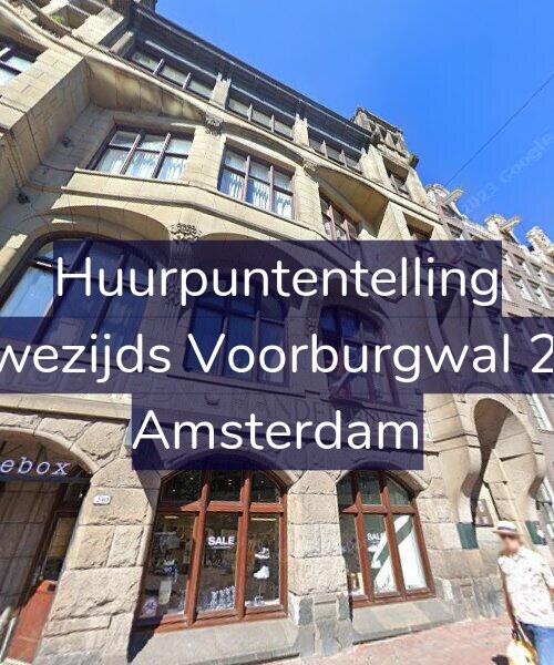 Foto gevel Huurpuntentelling voor Nieuwezijds Voorburgwal 234-E, Amsterdam