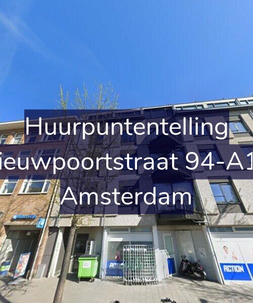 Foto gevel Huurpuntentelling voor Nieuwpoortstraat 94-A14, Amsterdam