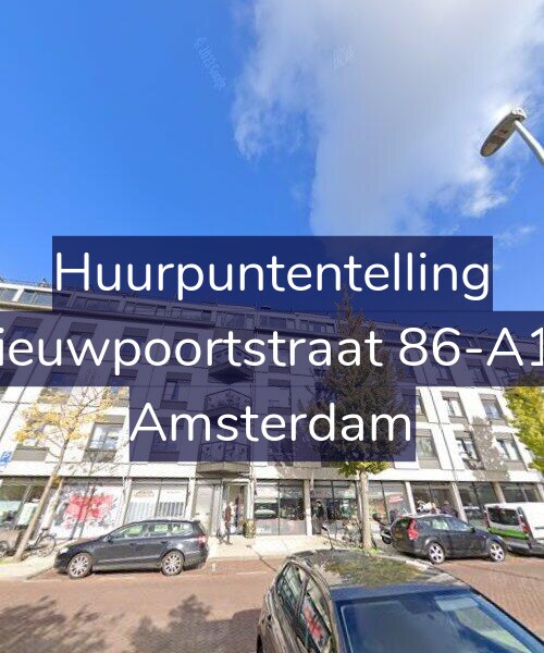 Foto gevel Huurpuntentelling voor Nieuwpoortstraat 86-A17, Amsterdam
