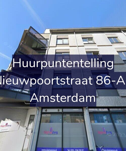 Foto gevel Huurpuntentelling voor Nieuwpoortstraat 86-A6, Amsterdam