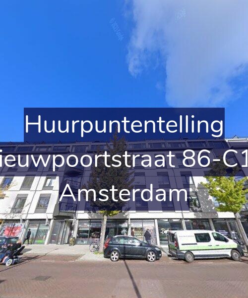 Foto gevel Huurpuntentelling voor Nieuwpoortstraat 86-C19, Amsterdam