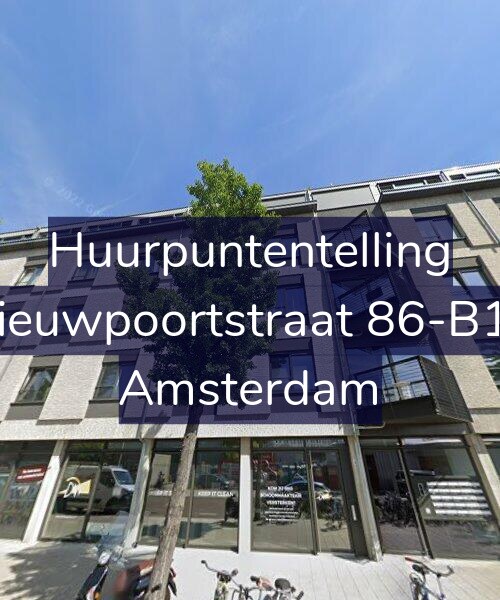 Foto gevel Huurpuntentelling voor Nieuwpoortstraat 86-B15, Amsterdam