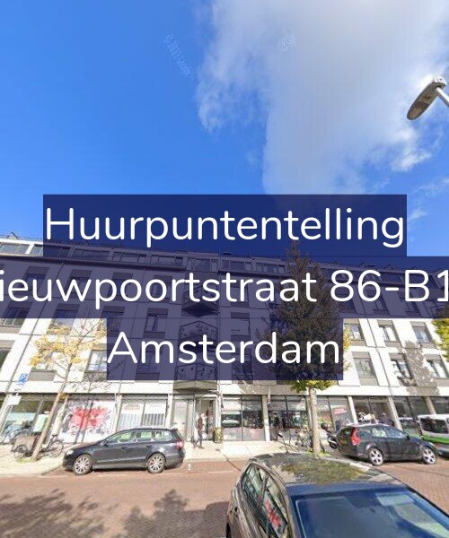 Foto gevel Huurpuntentelling voor Nieuwpoortstraat 86-B19, Amsterdam