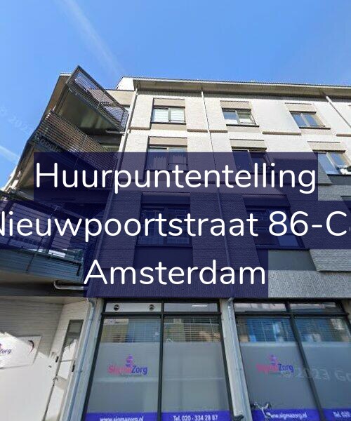 Foto gevel Huurpuntentelling voor Nieuwpoortstraat 86-C8, Amsterdam