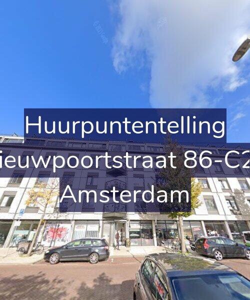 Foto gevel Huurpuntentelling voor Nieuwpoortstraat 86-C21, Amsterdam