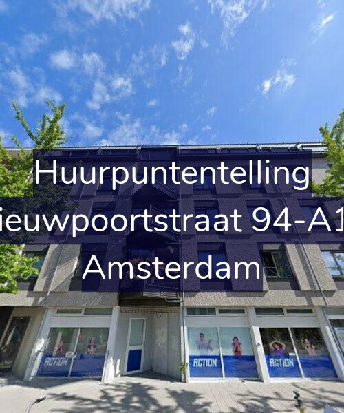 Foto gevel Huurpuntentelling voor Nieuwpoortstraat 94-A11, Amsterdam
