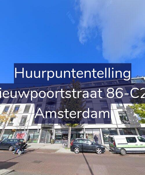 Foto gevel Huurpuntentelling voor Nieuwpoortstraat 86-C20, Amsterdam