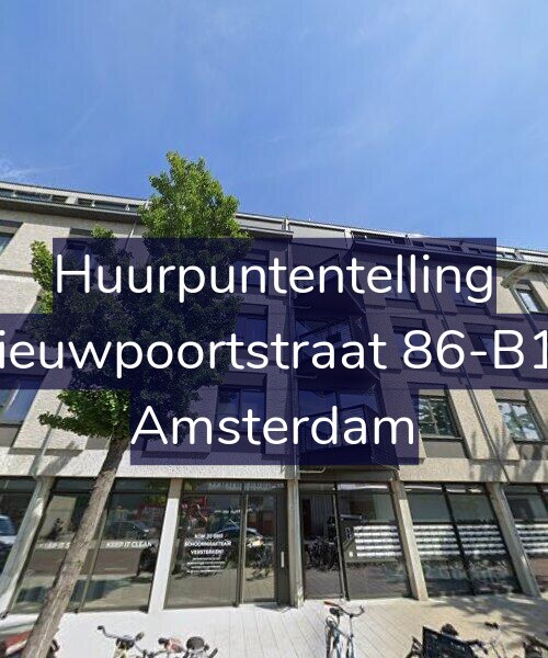 Foto gevel Huurpuntentelling voor Nieuwpoortstraat 86-B13, Amsterdam