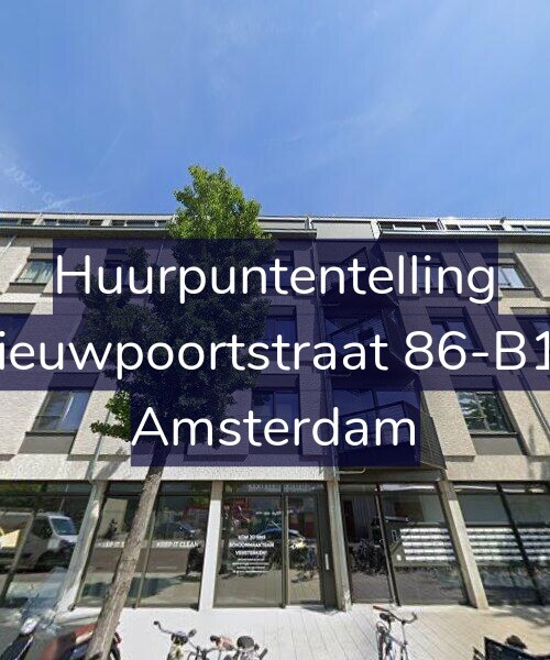Foto gevel Huurpuntentelling voor Nieuwpoortstraat 86-B14, Amsterdam