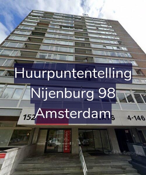 Foto gevel Huurpuntentelling voor Nijenburg 98, Amsterdam
