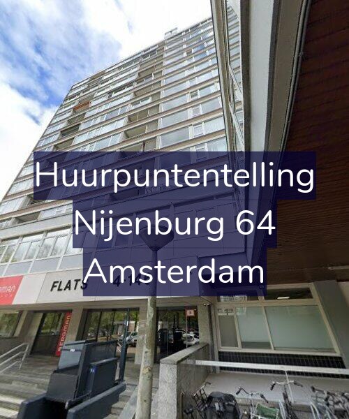 Foto gevel Huurpuntentelling voor Nijenburg 64, Amsterdam