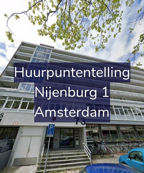Foto gevel Huurpuntentelling voor Nijenburg 1, Amsterdam