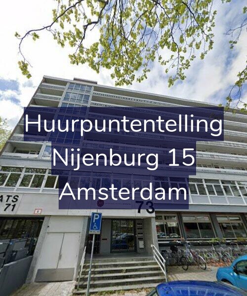 Foto gevel Huurpuntentelling voor Nijenburg 15, Amsterdam