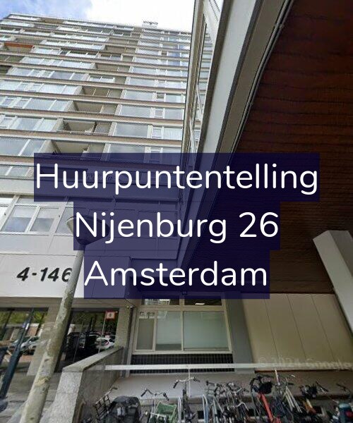 Foto gevel Huurpuntentelling voor Nijenburg 26, Amsterdam