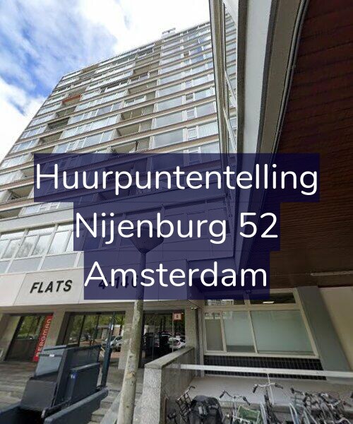 Foto gevel Huurpuntentelling voor Nijenburg 52, Amsterdam