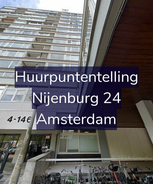 Foto gevel Huurpuntentelling voor Nijenburg 24, Amsterdam