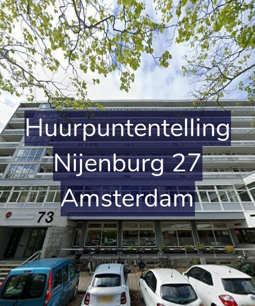 Foto gevel Huurpuntentelling voor Nijenburg 27, Amsterdam