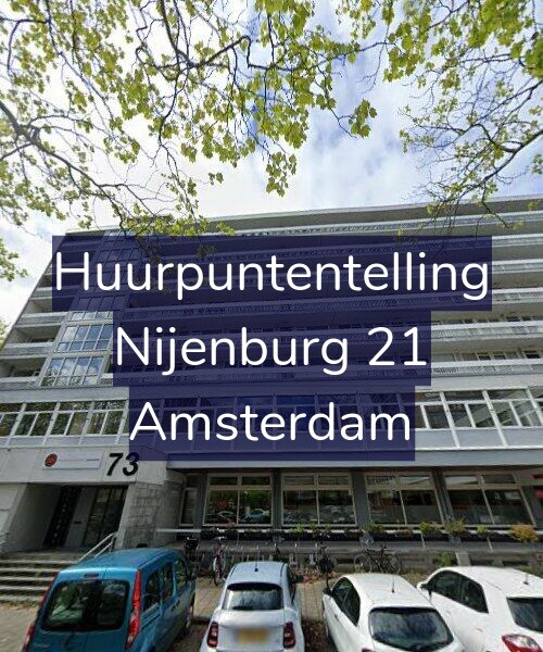 Foto gevel Huurpuntentelling voor Nijenburg 21, Amsterdam