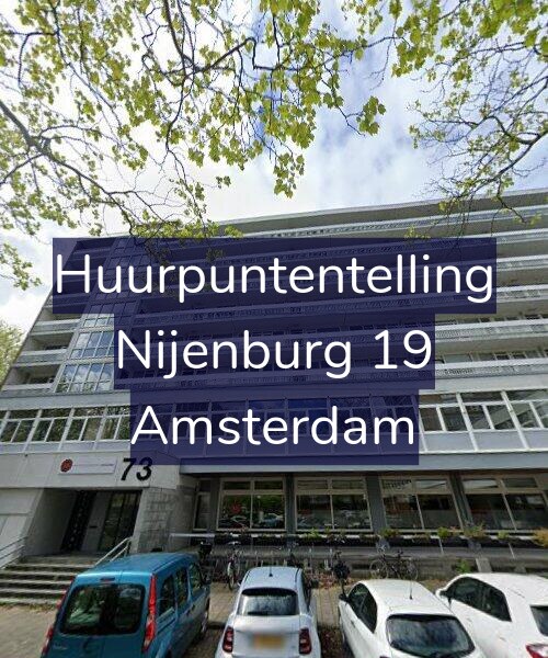 Foto gevel Huurpuntentelling voor Nijenburg 19, Amsterdam