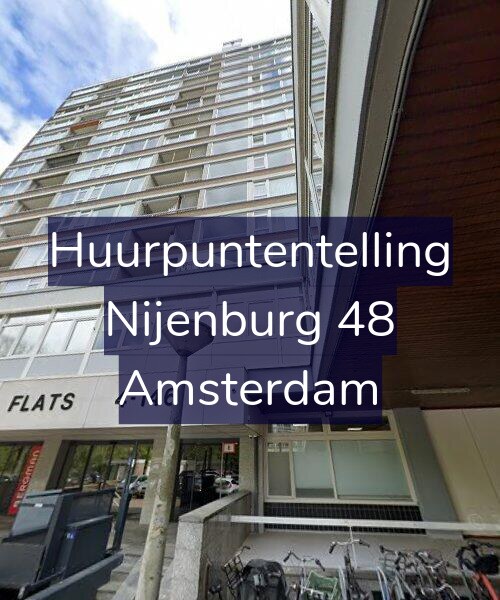 Foto gevel Huurpuntentelling voor Nijenburg 48, Amsterdam