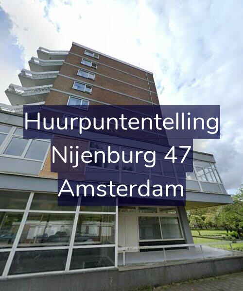 Foto gevel Huurpuntentelling voor Nijenburg 47, Amsterdam