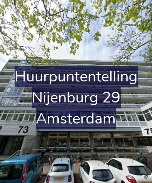 Foto gevel Huurpuntentelling voor Nijenburg 29, Amsterdam